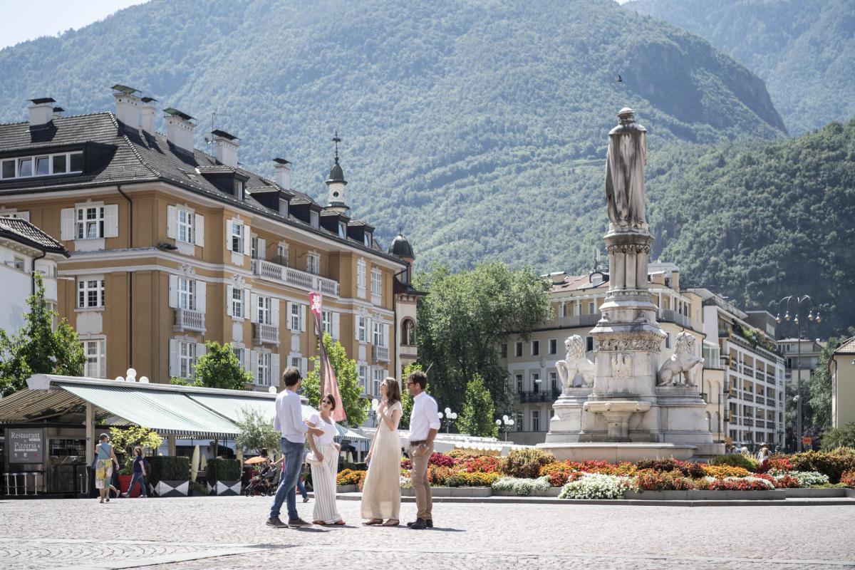 Piazza Walther a Bolzano